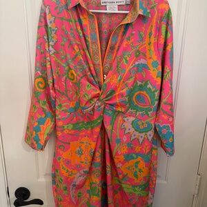 Gretchen Scott Twist & Shout Dress. Size "Goddess"